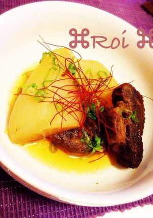 炊飯器で☆ほったらかしでトロトロ牛肉大根-レシピのメイン写真