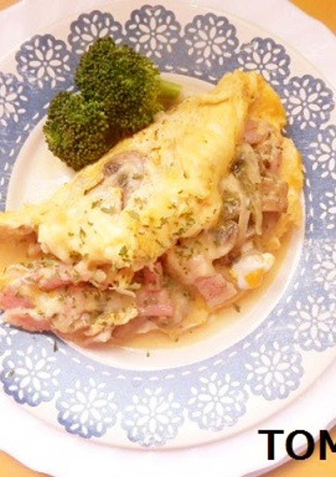 ✿とまモンの簡単とろけるチーズオムレツ✿-レシピのメイン写真