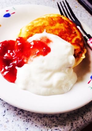 ふわとろっバナナホットケーキ♬-レシピのメイン写真
