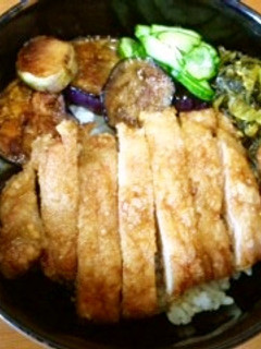 パーコー丼(厚切り豚ロース唐揚げ丼)-レシピのメイン写真