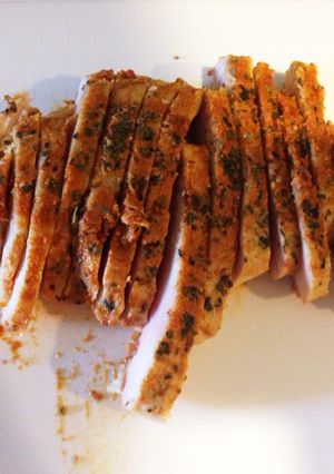 レンジで簡単！タンドリーチキンハム-レシピのメイン写真