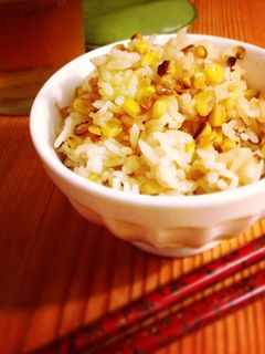 夏の味方☆焼きトウモロコシご飯-レシピのメイン写真