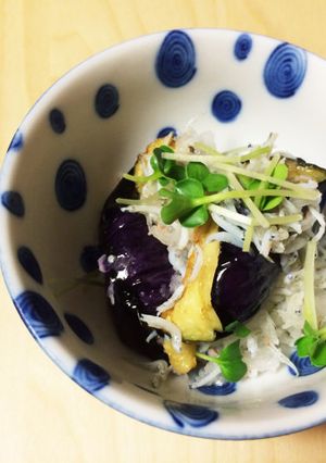 茄子としらすのさっぱり和え-レシピのメイン写真