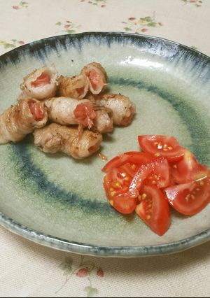 ジューシー。グレープフルーツの豚肉ロール-レシピのメイン写真
