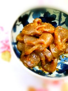 シンプルに こんにゃくの煮物-レシピのメイン写真