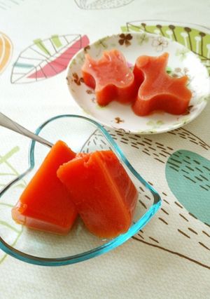 *トマトジュースde簡単トマトゼリー*-レシピのメイン写真