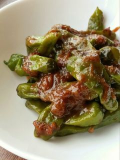 ご飯がすすむ☆ししとうのおかか味噌炒め-レシピのメイン写真