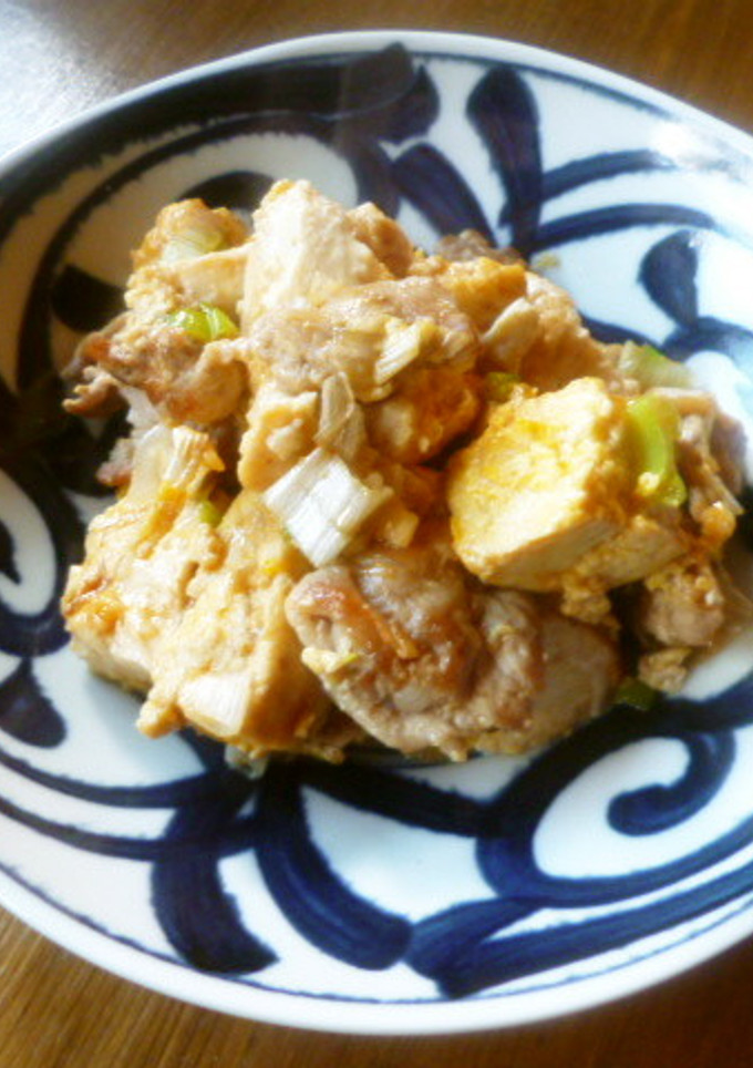 豆腐と白ネギのオイスター炒め♪-レシピのメイン写真