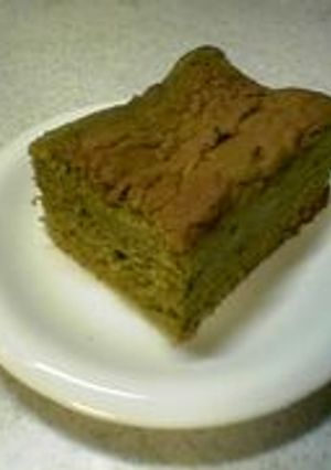 卵1個で小さなカステラ(抹茶味)-レシピのメイン写真