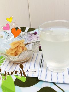 ジンジャーエールシロップ★生姜甘酢漬ガリ-レシピのメイン写真