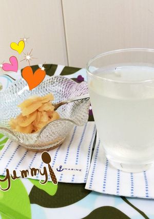 ジンジャーエールシロップ★生姜甘酢漬ガリ-レシピのメイン写真