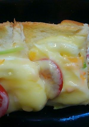 超簡単・おつまみチーズトースト-レシピのメイン写真