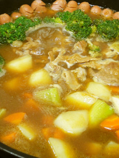 ✿ソーセー人あらわる!!!和風カレー鍋✿-レシピのメイン写真