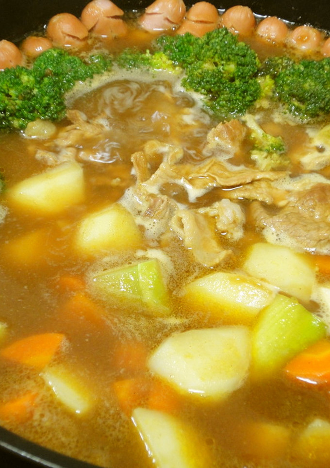 ✿ソーセー人あらわる!!!和風カレー鍋✿-レシピのメイン写真