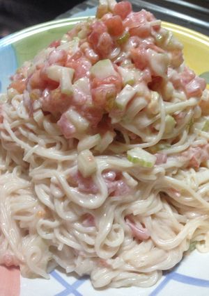 トマトのそうめんサラダ-レシピのメイン写真