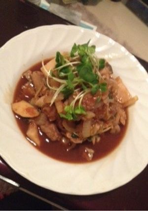 エリンギと豚肉のみそ炒め-レシピのメイン写真