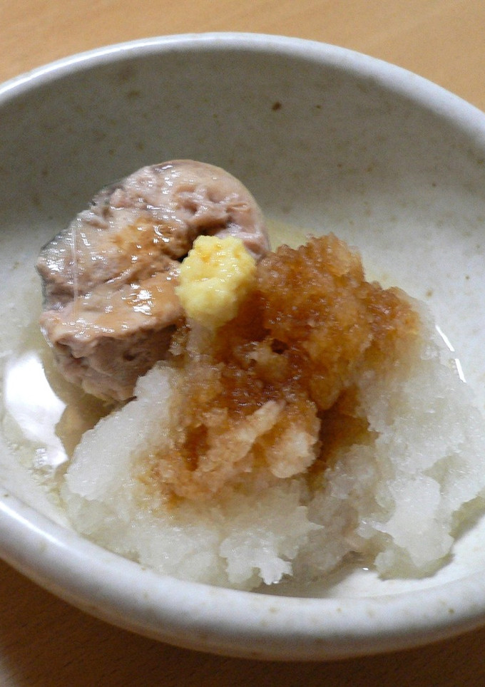 居酒屋風！さば缶おろし添え-レシピのメイン写真