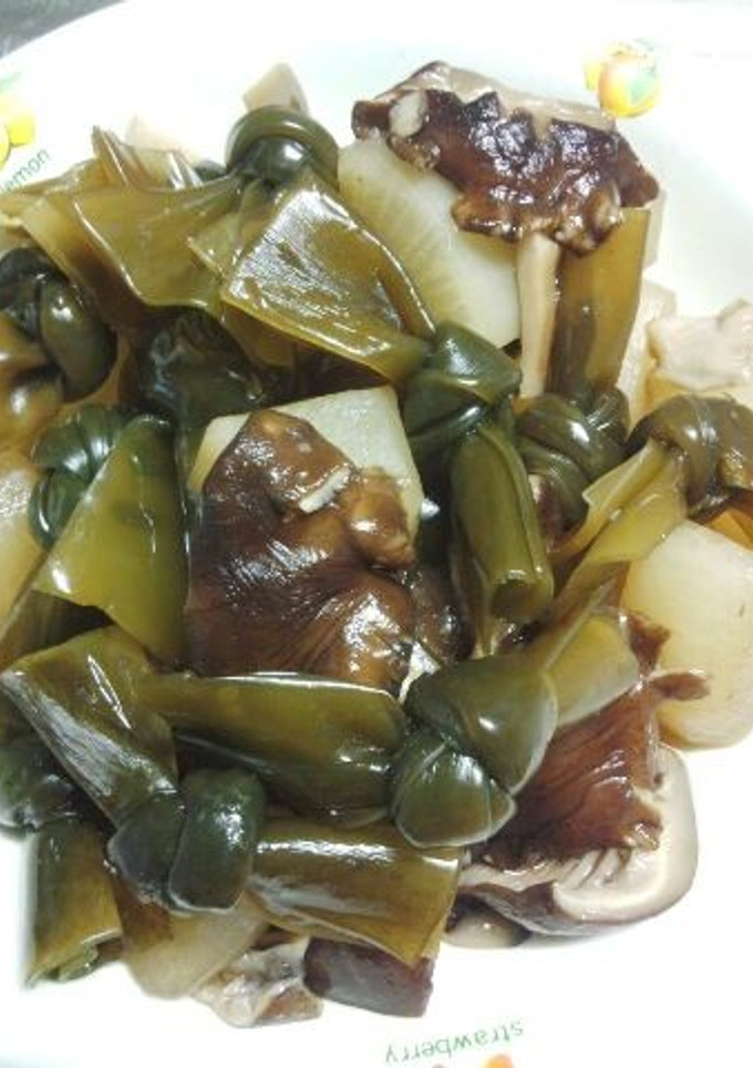 大根と昆布と椎茸の煮物-レシピのメイン写真