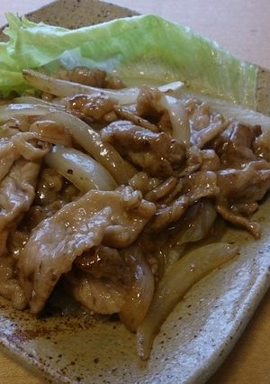 豚肉と玉ねぎのポン酢炒め-レシピのメイン写真