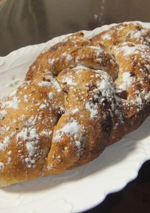 手ごねで♪ナッツとドライフルーツのパン♪-レシピのメイン写真
