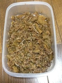 ゴーヤの佃煮-レシピのメイン写真