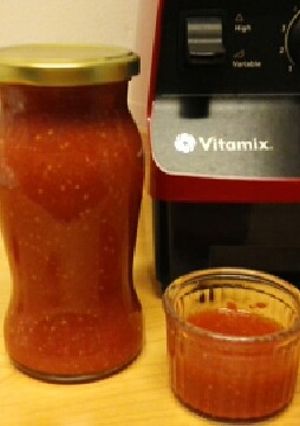 ミニトマトで作るトマトソース-レシピのメイン写真