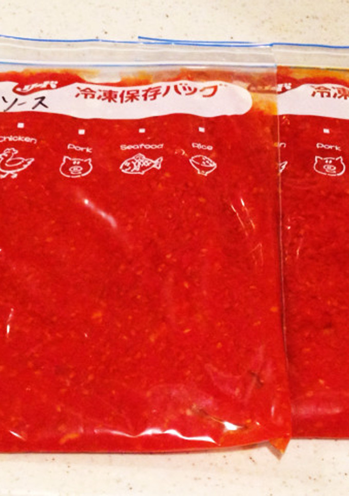 何にでも使える！簡単！自家製トマトソース-レシピのメイン写真