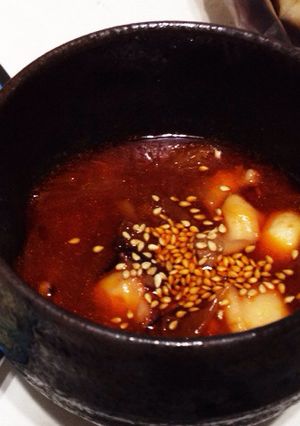 ピリ辛タコ 素麺ダレ-レシピのメイン写真