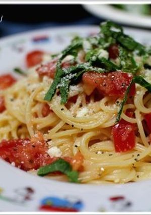 たらことトマトの冷製パスタ-レシピのメイン写真