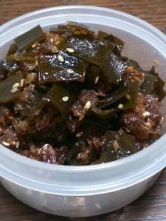 出汁がらで作る!昆布とかつおぶしの佃煮-レシピのメイン写真