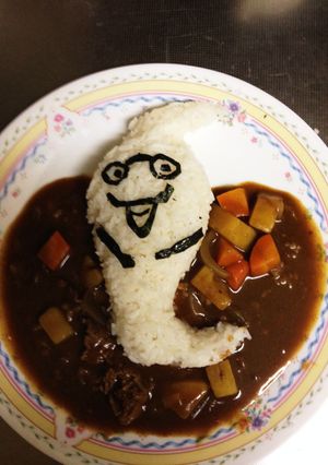 簡単！妖怪ウォッチ「ウィスパー」カレー-レシピのメイン写真
