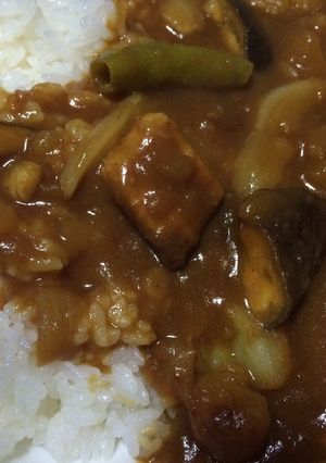 青唐辛子入りカレー-レシピのメイン写真