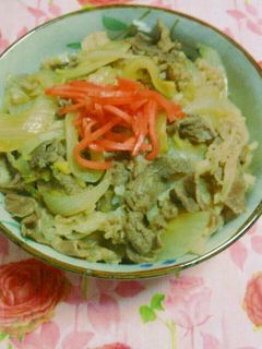 牛丼-レシピのメイン写真