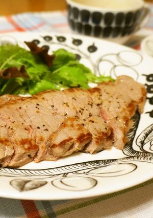 サーロインステーキ☆塩レモン焼き-レシピのメイン写真