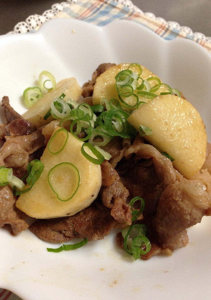 豚肉と長芋のぽん酢炒め-レシピのメイン写真