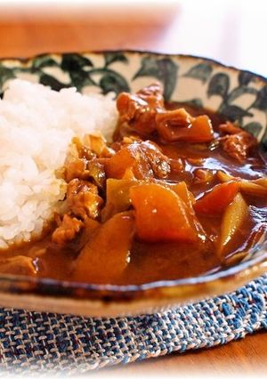 名古屋風？牛すじの土手煮風カレー-レシピのメイン写真