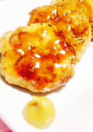 コリッ食感がうま♡蓮根バーグ照りver.-レシピのメイン写真