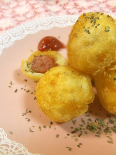 ウインナー&チーズのポテトボール♪-レシピのメイン写真