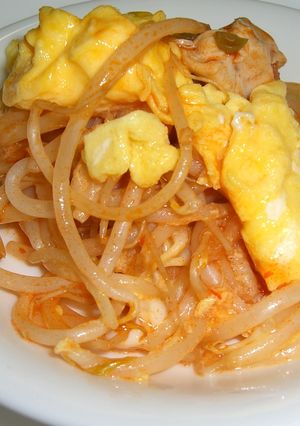 玉子のチリソース炒め≪もやし＆ささみで≫-レシピのメイン写真