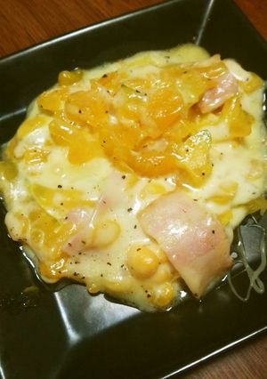 完熟ゴーヤのチーズ焼き-レシピのメイン写真