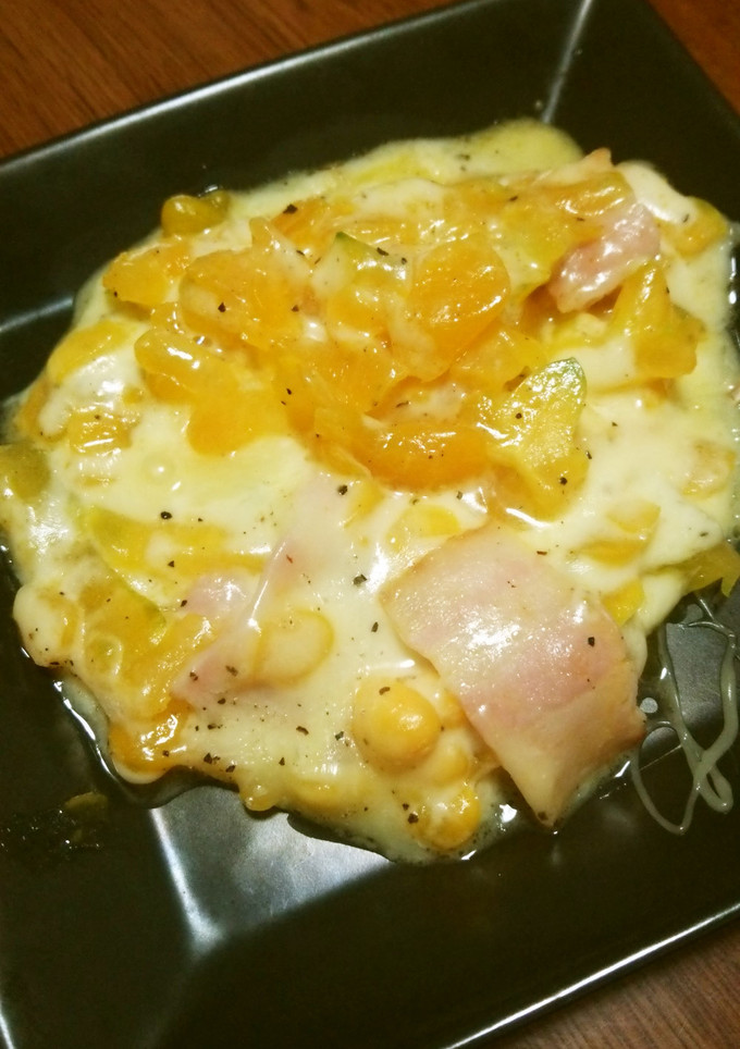 完熟ゴーヤのチーズ焼き-レシピのメイン写真