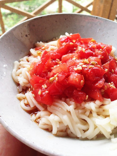 *夏のトマト素麺*幼児食にも♪-レシピのメイン写真