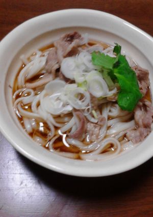 調理室ヨリ〜簡単◎乾麺de肉うどん^O^-レシピのメイン写真