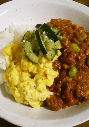 夏野菜カレー♪冬瓜ズッキーニ大根トマト-レシピのメイン写真
