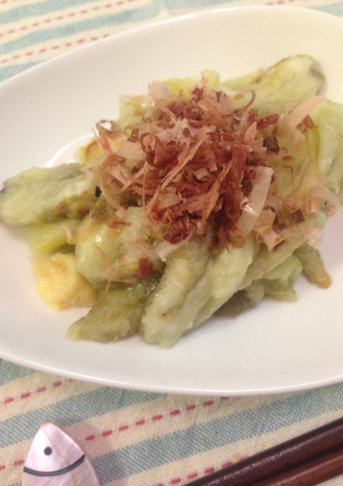 美味！丸ごと焼きナス☆皮むきスル〜♪-レシピのメイン写真