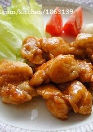 おすすめ！鶏肩肉で黄金比の照り焼きチキン-レシピのメイン写真