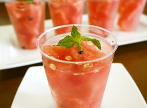 爽やか♡スイカのごろごろゼリー♪-レシピのメイン写真