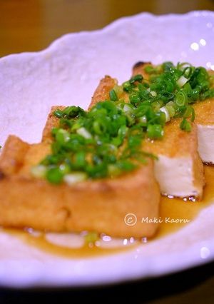 厚揚げにも健康亜麻仁油とろ～んでもう一品-レシピのメイン写真