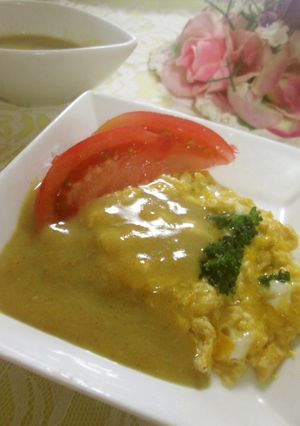カレー麺つゆミルクソース-レシピのメイン写真