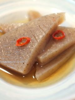 こんにゃくのだし煮-レシピのメイン写真
